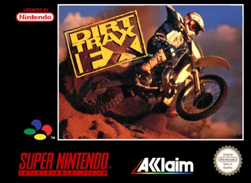 Dirt Trax FX (Europe) box cover front